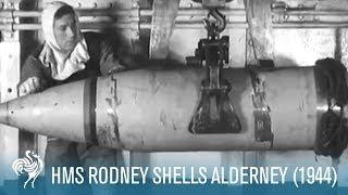 Rodney Shells Alderney (1944)