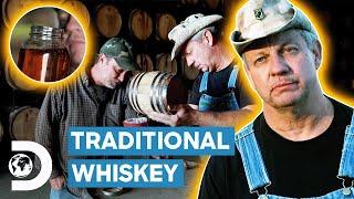 Tim & Tickle Make Traditional Sour Mash Whiskey From The 1800s | Moonshiners