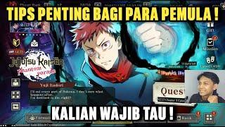 Tips Penting Bagi Para Pemula ! - Jujutsu Kaisen Phantom Parade