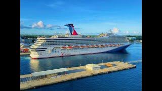 Carnival Cruise to Nassau Bahamas - Fun Day at Sea