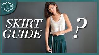 Find the perfect skirt for your body type | SKIRT GUIDE - SPRING FASHION | Justine Leconte