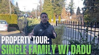 Let's Tour a Single Family Home with DADU | Kent, Wa (South King County)