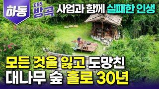 [경남 하동] 사업이 망하고 모든 것을 잃어 자포자기로 도망친 숲에서 30년, 5,000평 대나무 숲 홀로 가꾸며 집 10채 두 달 만에 뚝딱 지은 남자┃#한국기행 #방방곡곡