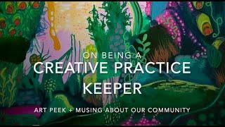 Do you struggle with Keeping your Creative Art Practice going?