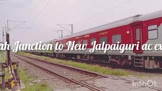 trainsHwh Njp Ac Express (22309) - Train from Howrah Junction to New Jalpaiguri..pulled by WAP-7