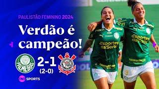 PALMEIRAS MARCA GOLAÇO, GOLEIRA BRILHA NOS PÊNALTIS E O VERDÃO É TRI! PALMEIRAS 2X1 CORINTHIANS