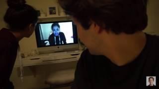 DAVID DOBRIK and LIZA KOSHY OUTRO FIGHT with THEMSELVES