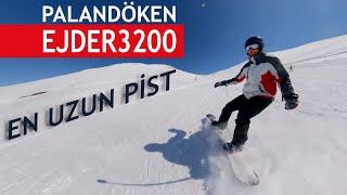 EJDER3200 Palandöken En Uzun Pistte Snowboard