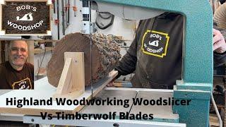 Resawing - Highlands Woodworking Wood Slicer Vs. Timberwolf Bandsaw Blades