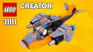 LEGO Cyber Drone (31111)[113 pcs] Creator Building Instructions | Top Brick Builder