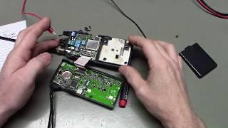 Icom IC-R10 Communications Receiver corroded battery compartment repair