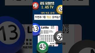역대 로또 당첨번호 분석! 이 번호와 함께하면 1등 당첨 확률 UP!