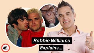 Robbie Williams Talks Better Man, Take That, 90s Britpop, and Oasis | Explain This | Esquire