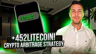 +452 LITECOIN! LTC Arbitrage Strategy!  *Crypto Arbitrage*! How to do p2p!