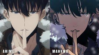 Anime VS Manhwa - Solo Leveling Season 2 Episode 1