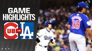 Cubs vs. Dodgers Game Highlights (9/10/24) | MLB Highlights