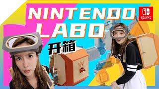【DIY】手工建了一个纸箱机器人！绝版 Nintendo Labo ft. 任天堂 Nintendo Switch 黑科技玩具！