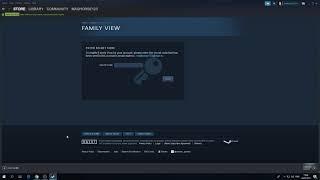 How to enable Steam Family view