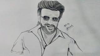 How to sketch South Indian Actor | Dinesh Rai Arts | 2022