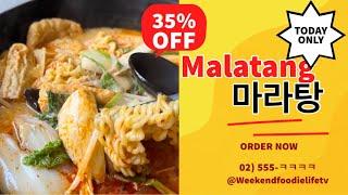 #3분다이닝 점심으로 마라탕 처음 먹어봄. 천궁전마라탕 시청점  malatang … 마라향이… with CLOVA Dubbing