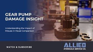 Gear Pump Damage Insight