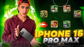 IPHONE 16 PRO MAX Efootball mobile 2025 Uzbek tilida