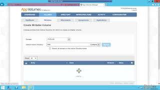 Learning VMware App Volumes : Creating a Writable Volume | packtpub.com