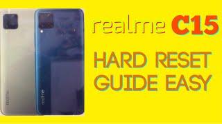 REALME C15 HARD RESET easy guide