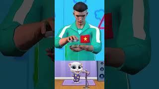Can your country clear this dalgona game? #shorts #babyduck #ratdance #funny #squidgame