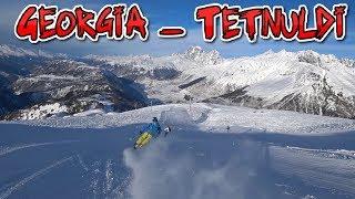 Georgia Svaneti - a new ski resort Tetnuldi, 1/2 ski piste