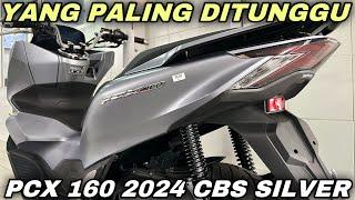 NEW PCX 160 2024 CBS MATTE SILVER