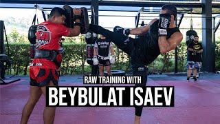 Raw Training with ONE FC fighter Beybulat Isaev | AKA Thailand