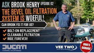 Fix the Woeful Bevel Oil Filtration! - Ask Brook Henry - Rob's Garage