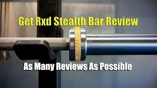 GetRxd Stealth Bar 20kg Olympic Barbell Overview/Review (CrossFit Barbell)