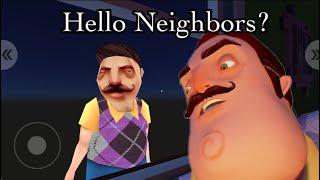 The WORST Hello Neighbor Ripoff In Existence. (Hello Neighbors) Lost media IOS gameplay