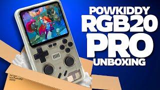 PowKiddy RGB20 Pro Unboxing & Impressions (A CYBERPUNKY RK3566)