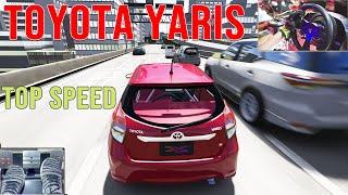 TEST DRIVE TOYOTA YARIS DI JALAN TOL ! BERAKHIR TR4GIS - ASSETO CORSA STEERING WHEEL