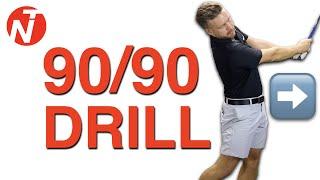 90/90 DRILL | GOLF TIPS | LESSON 231