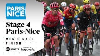 WHAT A RIDE!  | Men's Stage 4 Final KM's Paris-Nice 2025 | TNT Sports Cycling