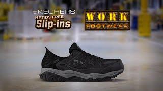 Skechers Work Safety Toe Hands Free Slip-ins® Commercial