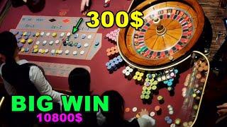 BIG BET ROULETTE HOT SESSION BIG WIN 10800$ NUMBER 11 TABLE FULL EXCLUSIVE ️ 2024-10-10