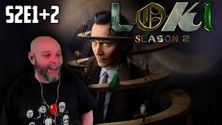 LOKI Season 2 - 2x1 2x2 - MARVEL REACTION