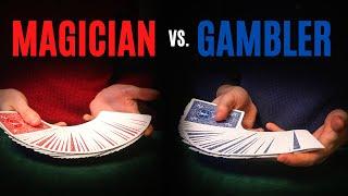 Magician vs. Gambler: Who's the Best at Card Cheating?