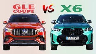 2025 Mercedes GLE Coupe vs 2025 BMW X6 - Similarities And Differences