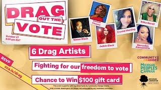 Drag Out The Vote LIVE!