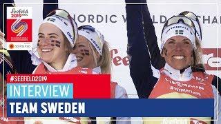 Team Sweden | "A dream came true" | Ladies' Relay | Seefeld | FIS Nordic World Ski Championships