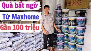 Món Quà Đầy Bất Ngờ Gần 100 Triệu - Cảm Ơn Maxhome