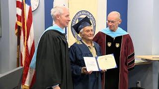 Needham WWII veteran finally gets his high school diploma