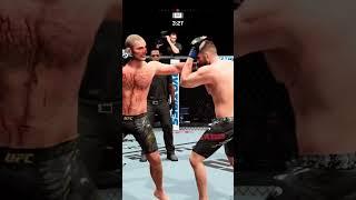 UFC 5 BROKEN NECK KO!🫣 #shorts #ufc #ufc5 #ufc4 #easports #frostbitegaming