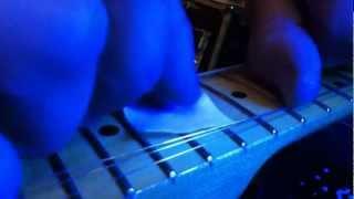 http://www.guitarfretboards.com - Sammy Bones How to clean a Fender guitar fretboard